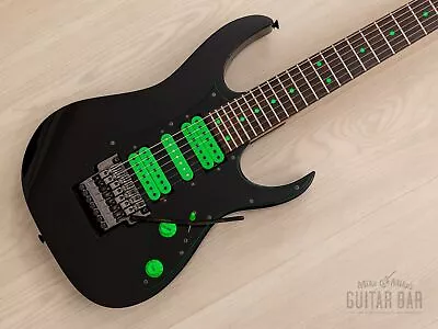 1990 Ibanez Universe UV7-BK Steve Vai Signature 7-String Guitar Black • $3999.99