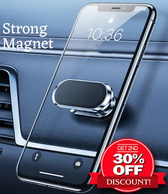 Magnetic Phone Holder 360° Rotate Universal Car Dash Mount For All Smart Phone • $11.99