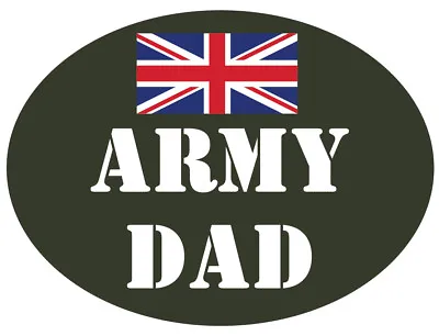 ARMY DAD Car Van Decal Sticker • £1.93