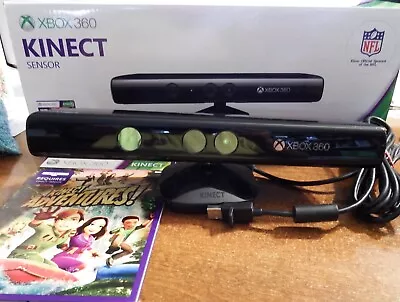 $22 • Buy Microsoft Xbox 360 Kinect Connect Black Sensor Bar Official Model 1473 W/box