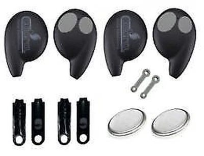 $43.82 • Buy Replacement Cobra 7777 Car Alarm Remote Fob + Touch Key Case Shell + Battery X2
