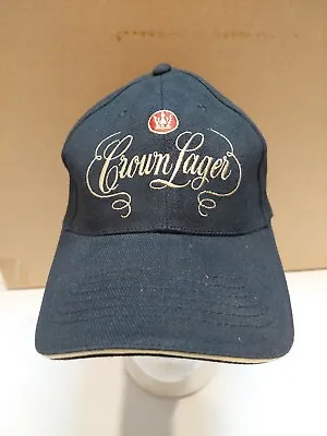 Crown Lager Australian Beer Embroidered  Logo Hat Cap - Stretch Flexible Fit • $15.99