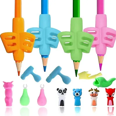 £6.79 • Buy Children Pencil Training Pen Writing Aid Grip Nib Posture Correction Tools 15pc