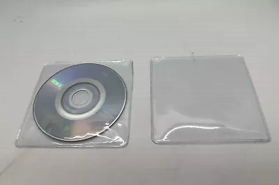 100 PCS 3  Mini CD DVD Vinyl Sleeve Heavy Gauged 7.5mil JS28  Free Shipping • $10.99