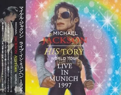 MICHAEL JACKSON /  WORLD TOUR LIVE IN MUNICH 1997  WIth JAPANESE OBI  1DVD+2CD • $32