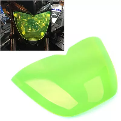 For YAMAHA MT25 2015-21 MT-03 15-19 Green Headlight Lens Cover Protector Shield • $21.20