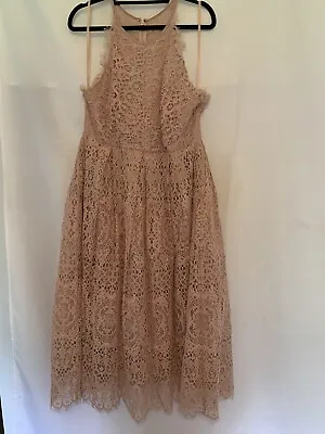 $45 • Buy Asos Pink Dress Size 16 