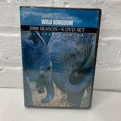 Mutual Of Omaha's Wild Kingdom 2008 Season Limited Edition 4 DVD Set D4 • $14.95