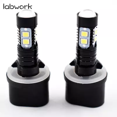 2x 880 899 100W 6000K White LED Projector Fog Lights Bulbs High Power • $8.29