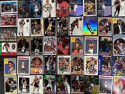 NBA Huge Card Lot-approx 400 Cards.  Rookies Stars And HOF’s • $16.50