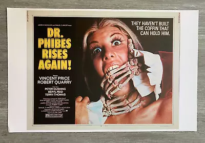 DR. PHIBES RISES AGAIN 11x17  Movie Poster/Print FVF 7.0 Vincent Price • $15.25