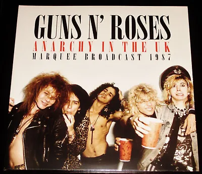 Guns N' Roses: Anarchy In The UK - Marquee Broadcast 1987 2 LP Black Vinyl NEW • $33.95