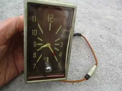 1940s MoPar Dash Clock Chrysler Dodge DeSoto Plymouth 1946 1947 1948 • $75