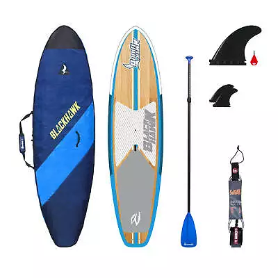 Blackhawk 10'6  Bondihawk All-Rounder Blue EPOXY SUP Bag Leash Paddle Package • $1599