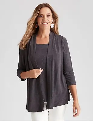 $20.53 • Buy Millers Long Sleeve Tured 2 In 1 Top Womens Clothing  Tops T-Shirt