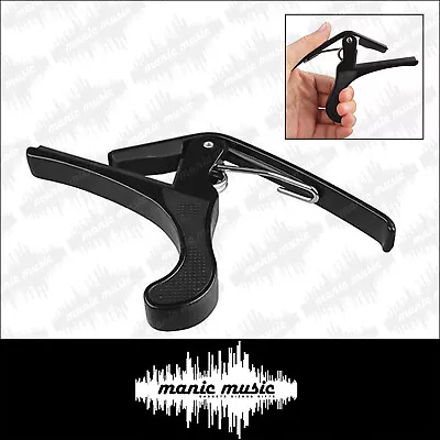 $13.99 • Buy  Capo Quick Change Trigger Clamp For Guitar Banjo Ukulele Mandolin