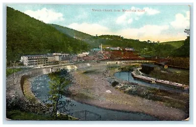 POSTCARD Mauch Chunk From Mountain Road Pennsylvania PA 1910 • $7.16