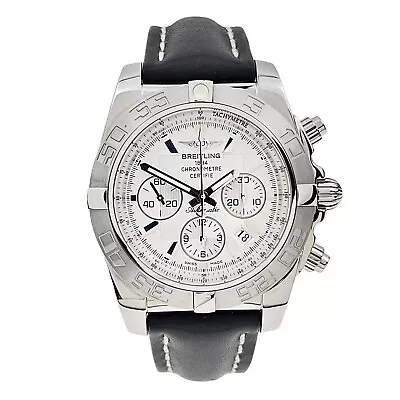 Breitling Chronomat 44 Stainless Steel 44mm Automatic Men’s Watch AB0110 • $2695