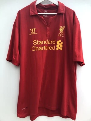 £24.95 • Buy LIVERPOOL Football Shirt 2012/2013 Home Warrior Short Sleeve Mens 3XL
