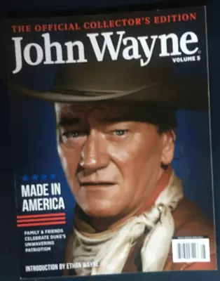 Official Collector's Edition John Wayne Volume 5 Made In America  No Label • $24.95