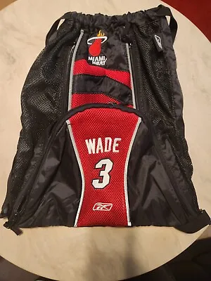 2006 Miami Heat Wade #3 Reebok Backpack From NBA Finals • $100