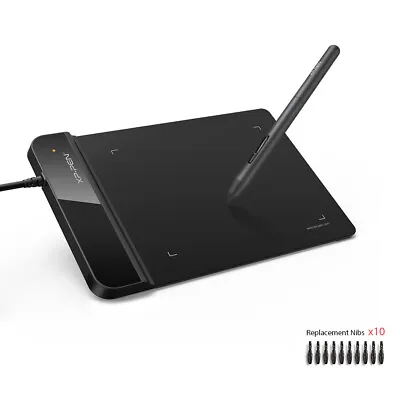 XP-PEN G430S 4''x3'' OSU Graphics Drawing Tablet Pen Tablet Glove+10 Nibs 266RPS • $14.80