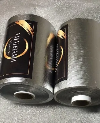 Hair Salo Foil Silver For Hairdresser Silver Embossed Roll Sizes 100m • £11.80