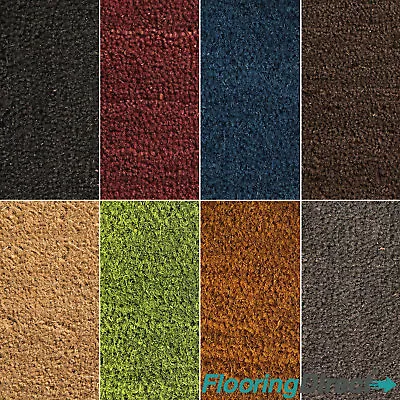 Heavy Duty Natural Coconut Coir Reception Entrance Door Mat Matting All Colours • £329.99