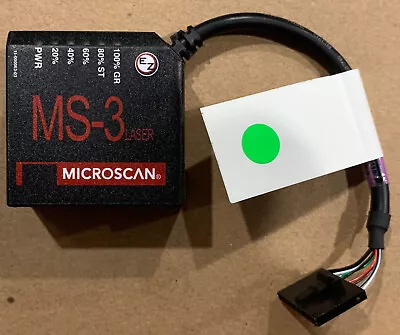 Microscan MS-3 Laser Fixed Mount Barcode Scanner PN #: FIS-0003-0005/IBM 00VJ922 • $295
