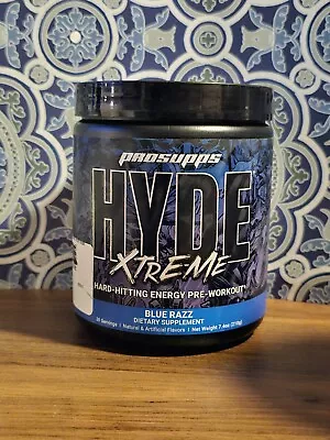 Hyde Xtreme Hard-Hitting Energy Pre Workout Blue Razz 7.4 Oz (210 G) • $30.80