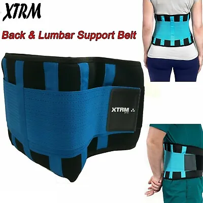 Lumber Brace Lower Back Abdominal Support Belt Medical Pain Relief Light Cool • £11.99