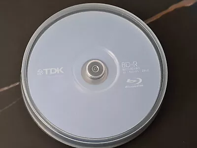 8x Pack TDK BD-R 25GB Blu-ray Discs In Spindel Holder - New • £9.99