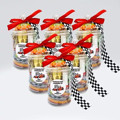 Pre Filled Boys Birthday Racing Cars Party Goody Bags With Toys Party Favours • £5.65