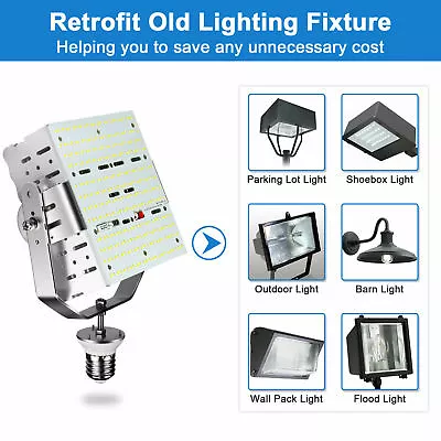 240Watt LED Retrofit Kit For Gas Station Parking Lot Tennis Court Shoebox Light • $154