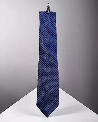 Stefano Ricci Blue & Black Silk Mens Tie Made In Italy • $65