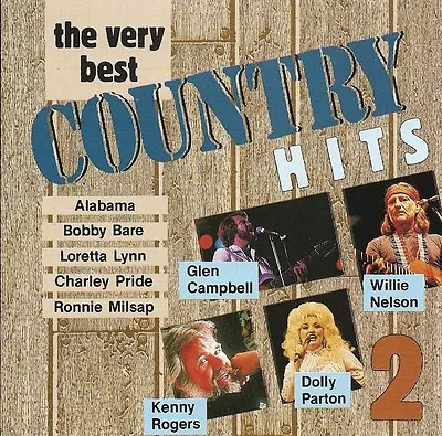 George Jones Dave Dudley Etc: The Very Best Of Country Hits Vol 2 - CD (1991) • £1.99