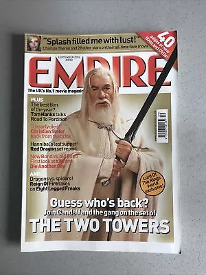 Empire Magazine September 2002 - Lord Of The Rings The Two Towers • £5.49