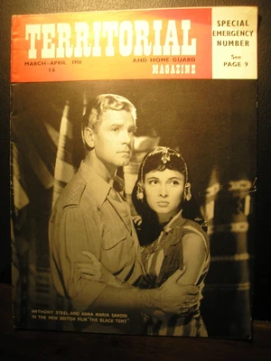 £8 • Buy Territorial Army Home Guard Journal 1956 British Cold War Military History TA