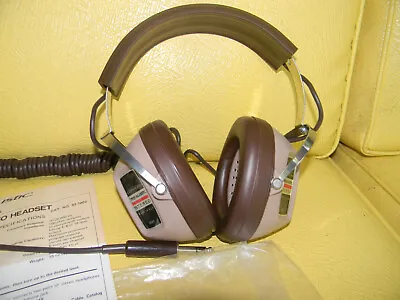 Vintage REALISTIC Stereo Custom Pro KOSS Padded Headphones 33-1002 Fast Ship • $79.90