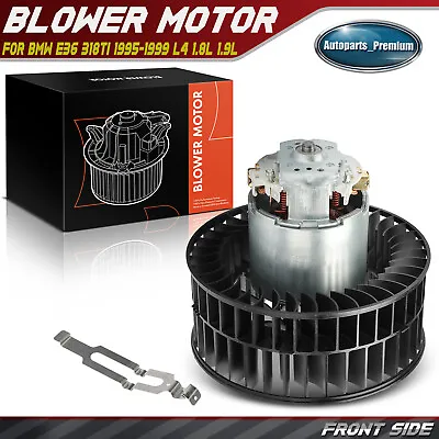 HVAC Heater Blower Motor With Fan Cage For BMW E36 318ti 1995-1999 L4 1.8L 1.9L • $47.49