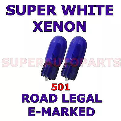 Fits Daewoo Lacetti 2004-2005 Set W5w 501 Xenon Light Bulbs • $1.78