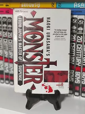 Monster Manga OOP RARE Singles Vol. 6 (ENGLISH) By Naoki Urasawa | Viz Media • $29.14