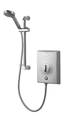 £322.50 • Buy Aqualisa Quartz 10.5kw Electric Shower Chrome 5 Spray 105mm Shower Head QZE10501