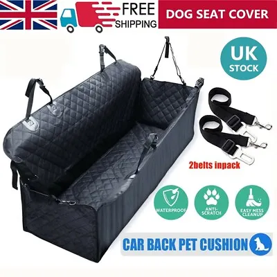 Pet Car Seat Cover Safety Protector Mat Rear Back Seat Hammock Cushion Mat UK • £13.99