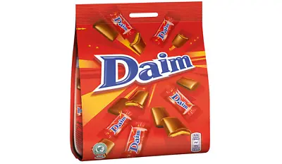 Marabou Daim Mini Chocolate Bag 200g (7.0 Oz) Made In Sweden (SET OF 6 Bags) • $99.99