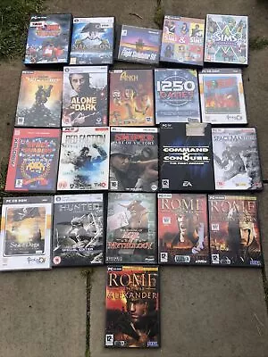 PC Games Bundle X21 VG/EX Condition Retro Games Some Classics Found +11 Games • £4.99