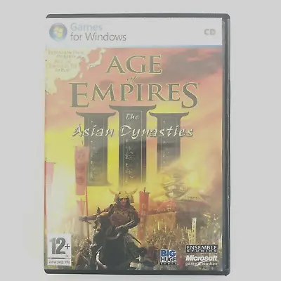Age Of Empires 3: The Asian Dynasties PC CD 2007 Expansion Pack Plus Manuals • $16.99