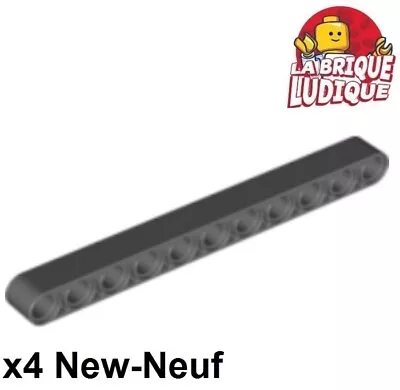 Lego Technic 4x Liftarm 1x11 Thick Dark Grey/Dark Bluish Gray 32525 New • $4.30