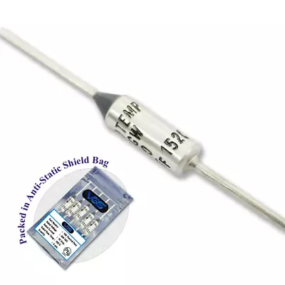 $15.75 • Buy VG_S 5 Pcs. 152C G4A00 Microtemp Thermal Fuse 152 Celsius TF Cutoff 10A 250V