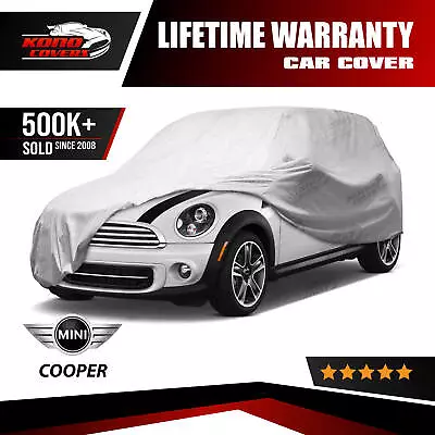 Mini Cooper 4 Layer Car Cover Fitted In Out Door Water Proof Rain Snow Sun Dust • $50.95